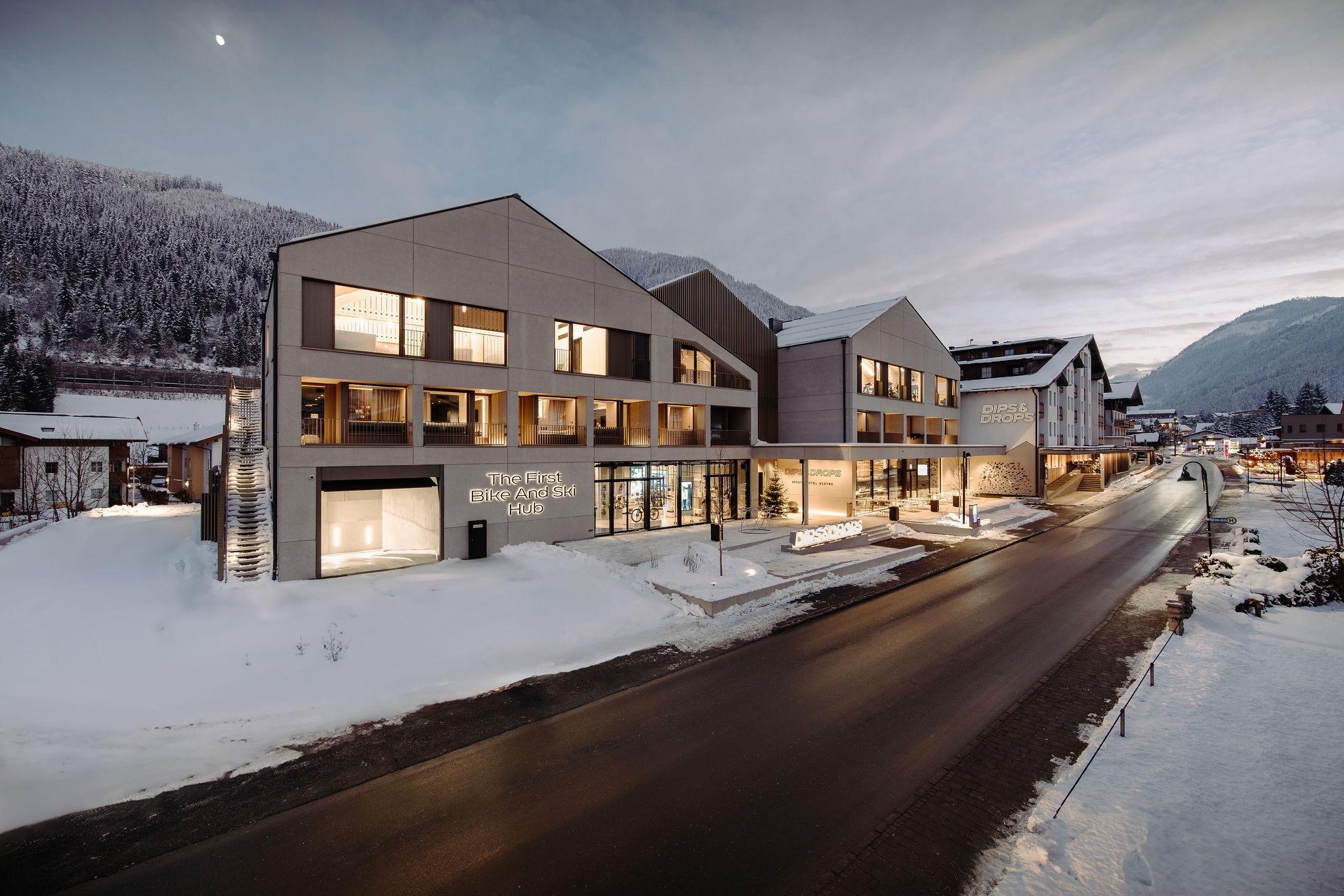 Dips&Drops - The First Bike And Ski Hub Flachau Exterior foto